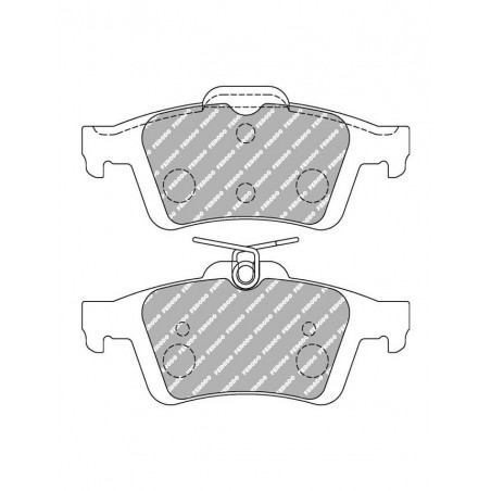 Plaquettes de Frein Ferodo DS2500 Arrière Focus ST et RS mk3