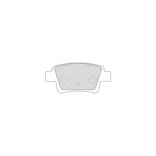 Plaquettes de Frein Ferodo DS2500 Arrière Fiat Grande Punto
