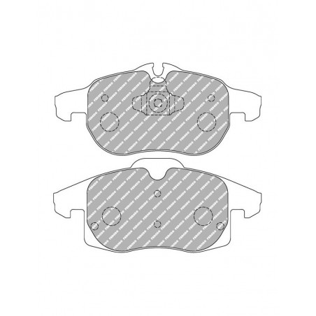 Plaquettes de Frein FERODO DS2500 Avant FIAT / OPEL / SAAB (ATE)