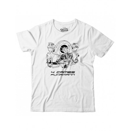 Tee-shirt DRIVERS CLUB COMPANY MOTEUR 4 CAMES FURHMANN