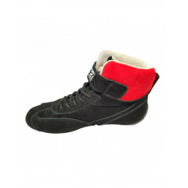 Bottines GT2i Race FIA noir/rouge