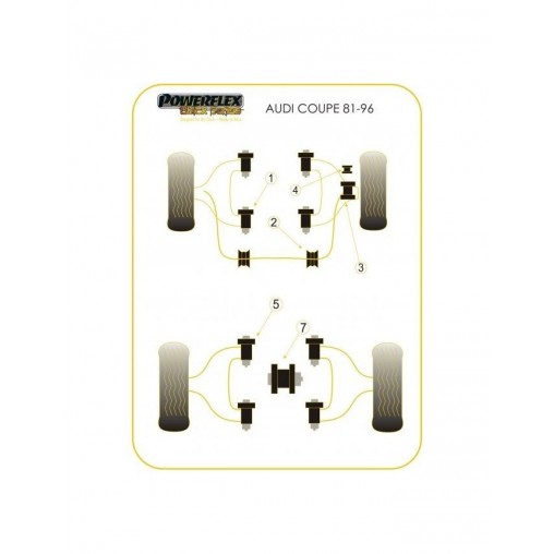 Silent-Bloc Powerflex Black Barre Anti-Roulis Avant Extérieur Audi 80 / 90 12mm (2 Pièces) Silent-Bloc Powerflex Black Barre Anti-Roulis Avant Extérieur Audi 80 / 90 12mm (2 Pièces)