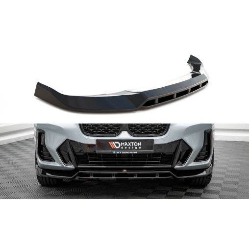 MAXTON Lame Du Pare-Chocs Avant V.1 BMW X4 M-Pack G02 Facelift MAXTON Lame Du Pare-Chocs Avant V.1 BMW X4 M-Pack G02 Facelift