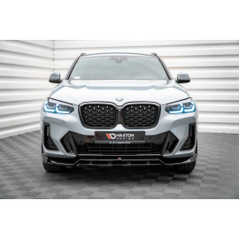 MAXTON Lame Du Pare-Chocs Avant V.1 BMW X4 M-Pack G02 Facelift MAXTON Lame Du Pare-Chocs Avant V.1 BMW X4 M-Pack G02 Facelift
