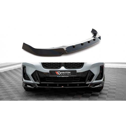 MAXTON Lame Du Pare-Chocs Avant V.2 BMW X4 M-Pack G02 Facelift MAXTON Lame Du Pare-Chocs Avant V.2 BMW X4 M-Pack G02 Facelift