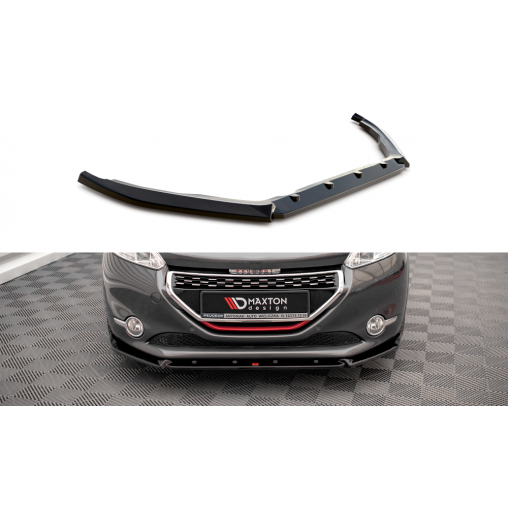 MAXTON Lame Du Pare-Chocs Avant V.2 Peugeot 208 GTi Mk1 MAXTON Lame Du Pare-Chocs Avant V.2 Peugeot 208 GTi Mk1