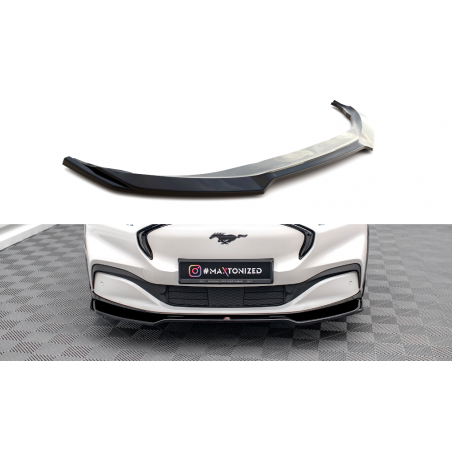 MAXTON Lame Du Pare-Chocs Avant V.2 Ford Mustang Mach-E Mk1