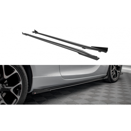 MAXTON Street Pro Rajouts Des Bas De Caisse + Flaps Opel Astra GTC OPC-Line J