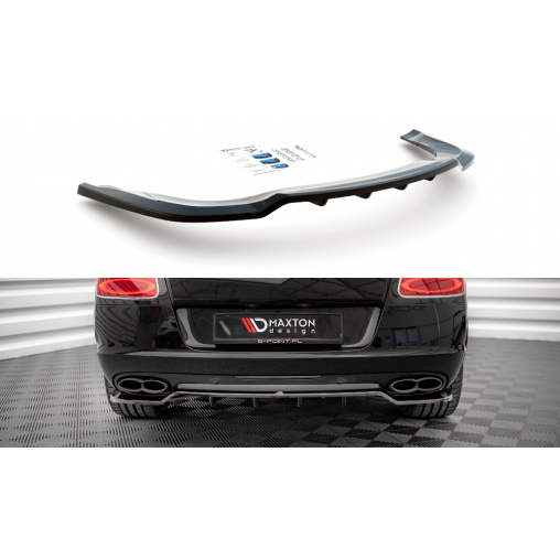MAXTON Central Arriere Splitter (avec une barre verticale) Bentley Continental GT V8 S Mk2 MAXTON Central Arriere Splitter (avec une barre verticale) Bentley Continental GT V8 S Mk2