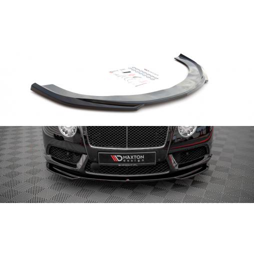 MAXTON Lame Du Pare-Chocs Avant V.2 Bentley Continental GT V8 S Mk2 MAXTON Lame Du Pare-Chocs Avant V.2 Bentley Continental GT V8 S Mk2