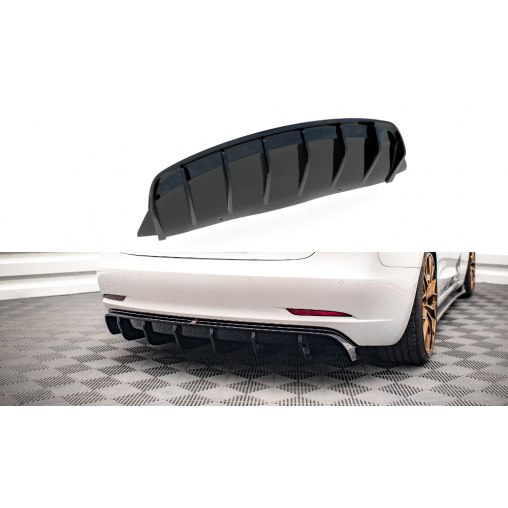 MAXTON Diffuseur Arrière Complet V.2 Tesla Model 3 MAXTON Diffuseur Arrière Complet V.2 Tesla Model 3