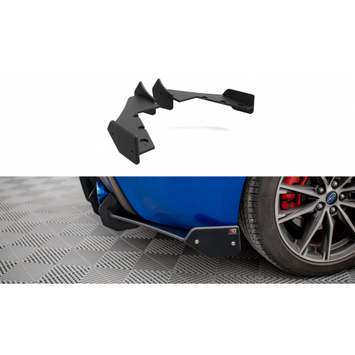 MAXTON Street Pro Lame Du Pare Chocs Arriere + Flaps Subaru BRZ Mk1 Facelift