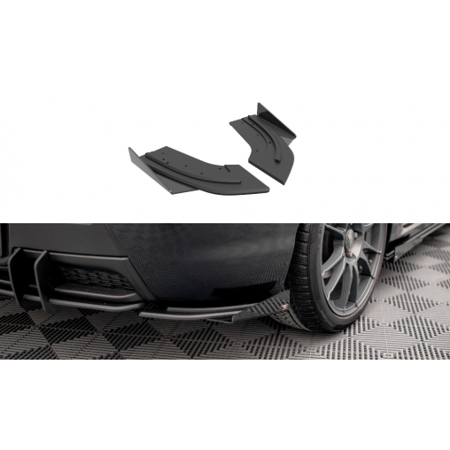 MAXTON Street Pro Lame Du Pare Chocs Arriere + Flaps Mazda 3 MPS Mk1 MAXTON Street Pro Lame Du Pare Chocs Arriere + Flaps Mazda 3 MPS Mk1