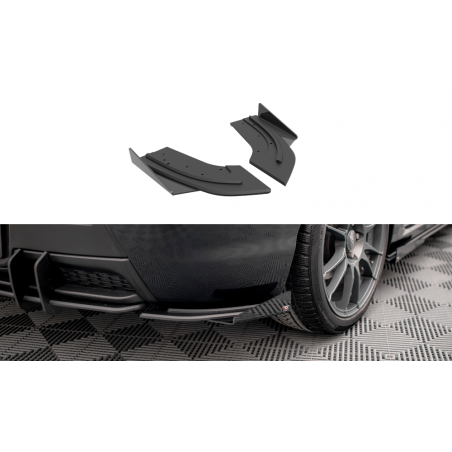MAXTON Street Pro Lame Du Pare Chocs Arriere + Flaps Mazda 3 MPS Mk1