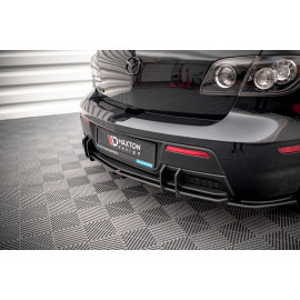 MAXTON Street Pro Central Diffuseur Arriere Mazda 3 MPS Mk1 MAXTON Street Pro Central Diffuseur Arriere Mazda 3 MPS Mk1
