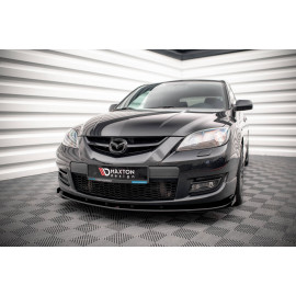 MAXTON Street Pro Lame Du Pare-Chocs Avant V.1 + Flaps Mazda 3 MPS Mk1