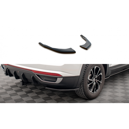 MAXTON Lames De Pare-Chocs Arrière Latérales Volkswagen Atlas Cross