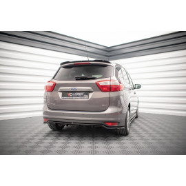 MAXTON Central Arriere Splitter (avec une barre verticale) Ford C-Max Mk2 MAXTON Central Arriere Splitter (avec une barre verticale) Ford C-Max Mk2