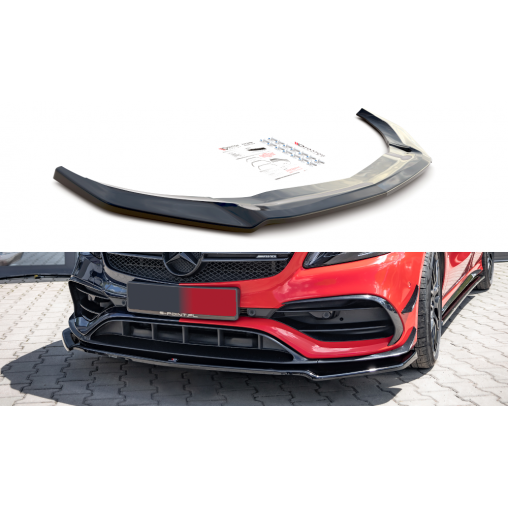 MAXTON Lame Du Pare-Chocs Avant V.2 Mercedes-Benz A45 Aero W176 Facelift MAXTON Lame Du Pare-Chocs Avant V.2 Mercedes-Benz A45 Aero W176 Facelift