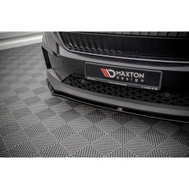 MAXTON Lame Du Pare-Chocs Avant V.1 Skoda Enyaq iV MAXTON Lame Du Pare-Chocs Avant V.1 Skoda Enyaq iV