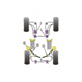 Silent-Bloc Powerflex Support Arrière Différenciel BMW E30 (1 Pièce)