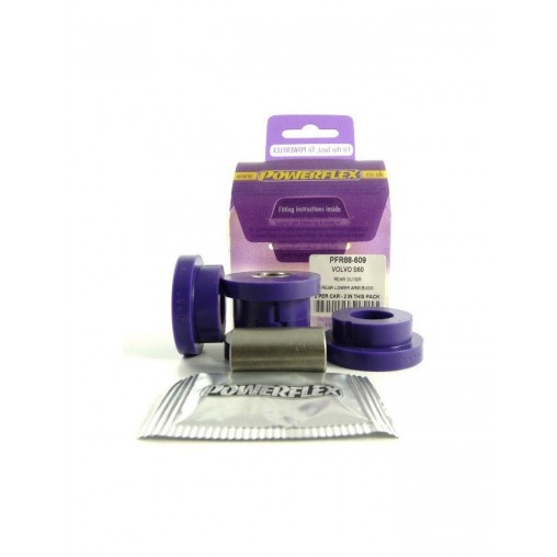 Silent-Bloc Powerflex Extérieur Arrière Bras Inférieur Arrière Volvo S60 (2001-2009), V70-Mk2, S80-Mk1 (2000-2007) Silent-Bloc Powerflex Extérieur Arrière Bras Inférieur Arrière Volvo S60 (2001-2009), V70-Mk2, S80-Mk1 (2000-2007)