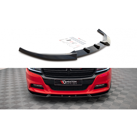 MAXTON Lame Du Pare-Chocs Avant V.1 Dodge Charger RT Mk7 Facelift