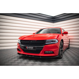 MAXTON Lame Du Pare-Chocs Avant V.1 Dodge Charger RT Mk7 Facelift MAXTON Lame Du Pare-Chocs Avant V.1 Dodge Charger RT Mk7 Facelift