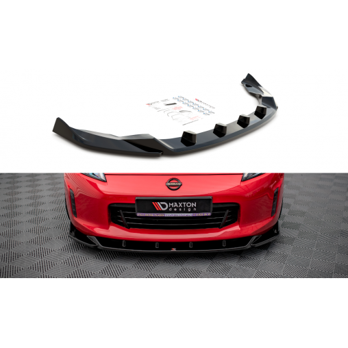 MAXTON Lame Du Pare-Chocs Avant V.2 Nissan 370Z Facelift MAXTON Lame Du Pare-Chocs Avant V.2 Nissan 370Z Facelift