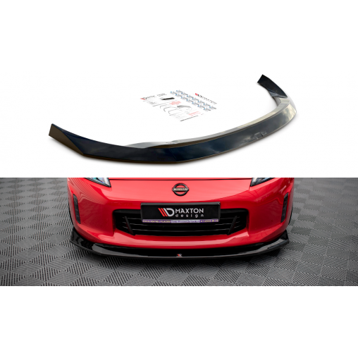 MAXTON Lame Du Pare-Chocs Avant V.1 Nissan 370Z Facelift MAXTON Lame Du Pare-Chocs Avant V.1 Nissan 370Z Facelift