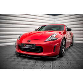 MAXTON Lame Du Pare-Chocs Avant V.1 Nissan 370Z Facelift MAXTON Lame Du Pare-Chocs Avant V.1 Nissan 370Z Facelift