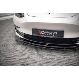 MAXTON Lame Du Pare-Chocs Avant V.3 Tesla Model 3 MAXTON Lame Du Pare-Chocs Avant V.3 Tesla Model 3