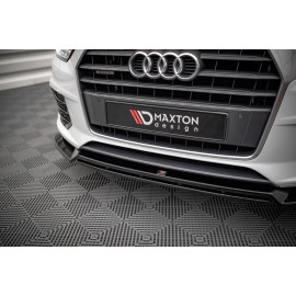 MAXTON Lame Du Pare-Chocs Avant V.2 Audi Q3 8U Facelift MAXTON Lame Du Pare-Chocs Avant V.2 Audi Q3 8U Facelift