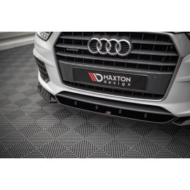 MAXTON Lame Du Pare-Chocs Avant V.1 Audi Q3 8U Facelift MAXTON Lame Du Pare-Chocs Avant V.1 Audi Q3 8U Facelift
