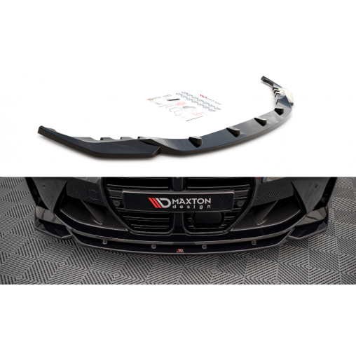 MAXTON Lame Du Pare-Chocs Avant V.2 BMW M4 G82 / M3 G80 MAXTON Lame Du Pare-Chocs Avant V.2 BMW M4 G82 / M3 G80