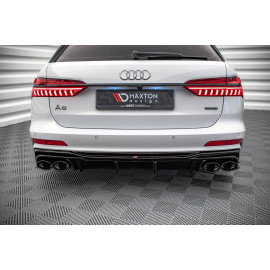 MAXTON Rajout Du Pare-Chocs Arriere + Faux Pot D'échappement Audi S6 / A6 S-Line C8