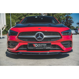 MAXTON Lame Du Pare-Chocs Avant V.2 Mercedes-Benz CLA A35 AMG / AMG-Line C118 MAXTON Lame Du Pare-Chocs Avant V.2 Mercedes-Benz CLA A35 AMG / AMG-Line C118