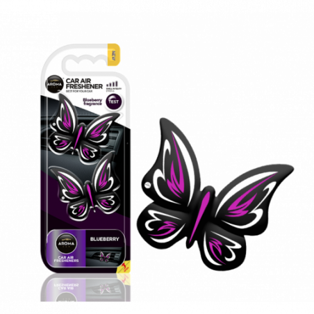 ARO CAR DOUBLE BUTTERFLY BLUEBERR 683702