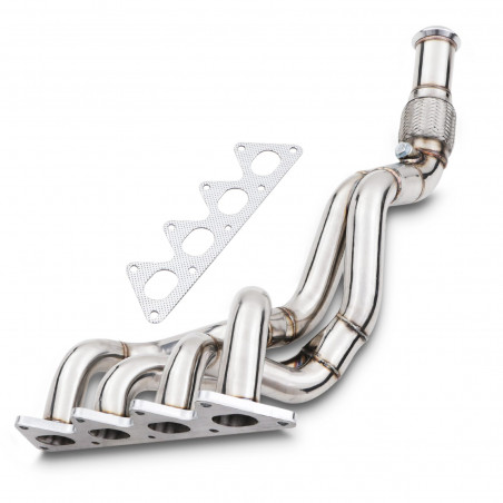 DESTOCKAGE - Collecteur 4 2 1 Inox / Supression 1° Cat - Renault Clio 3 RS 197 & 200 HP