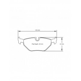 Plaquettes de frein Pagid S1285 RSL1,RSL29 Plaquettes de frein Pagid S1285 RSL1,RSL29