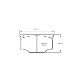 Plaquettes de frein Pagid S1192 RSH3,RSH42,RSH29E Plaquettes de frein Pagid S1192 RSH3,RSH42,RSH29E