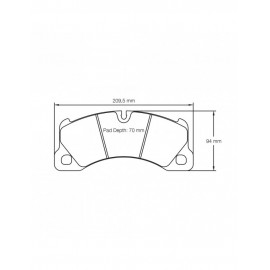 Plaquettes de frein Pagid S4917 RSC1,RSC3 Plaquettes de frein Pagid S4917 RSC1,RSC3