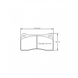 Plaquettes de frein Pagid rodées S1287 RSL1