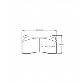 Plaquettes de frein Pagid rodées S1287 RSL1