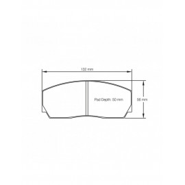 Plaquettes de frein Pagid rodées S1361 RSL1,RSL29