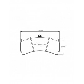 Plaquettes de frein Pagid rodées S1538 RSL19