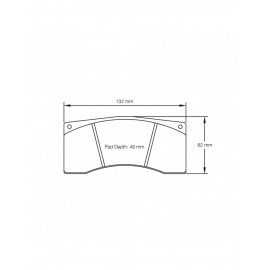 Plaquettes de frein Pagid rodées S2704 RSL19,RSL29 Plaquettes de frein Pagid rodées S2704 RSL19,RSL29