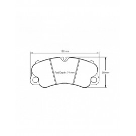 Plaquettes de frein Pagid S4927 RSC1,RSC2,RSC3 Plaquettes de frein Pagid S4927 RSC1,RSC2,RSC3