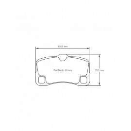 Plaquettes de frein Pagid rodées S8006 RSL1,RSL2,RSL29 Plaquettes de frein Pagid rodées S8006 RSL1,RSL2,RSL29