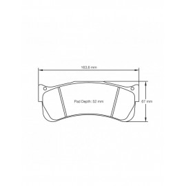 Plaquettes de frein Pagid rodées S8038 RSL1,RSL29 Plaquettes de frein Pagid rodées S8038 RSL1,RSL29